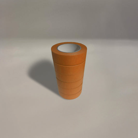 Automotive Masking Orange Tape | Pro Grade (6x Count)